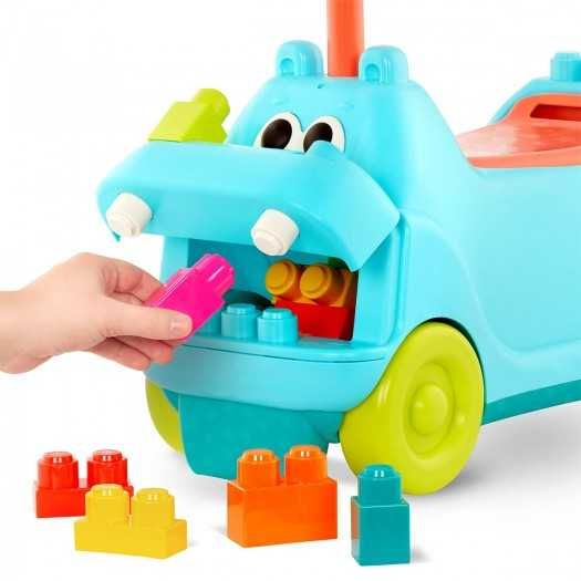 Баттатокаталка з конструктором – Бегемотик Санні машинка Battat