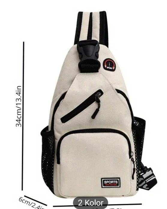 Plecak, torba na ramię.