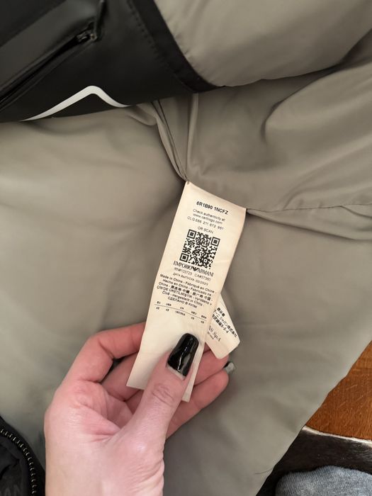 Пухова куртка Emporio Armani,оригінал