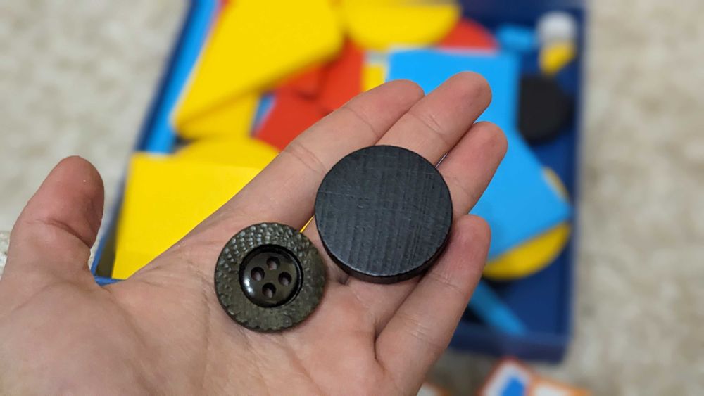 Ze Geo Vroom набір дерев'яних геометричних фігур, конструктор djeco