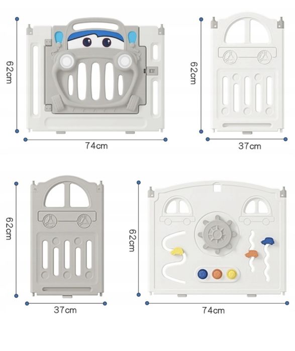 Kojec modułowy dla dziecka