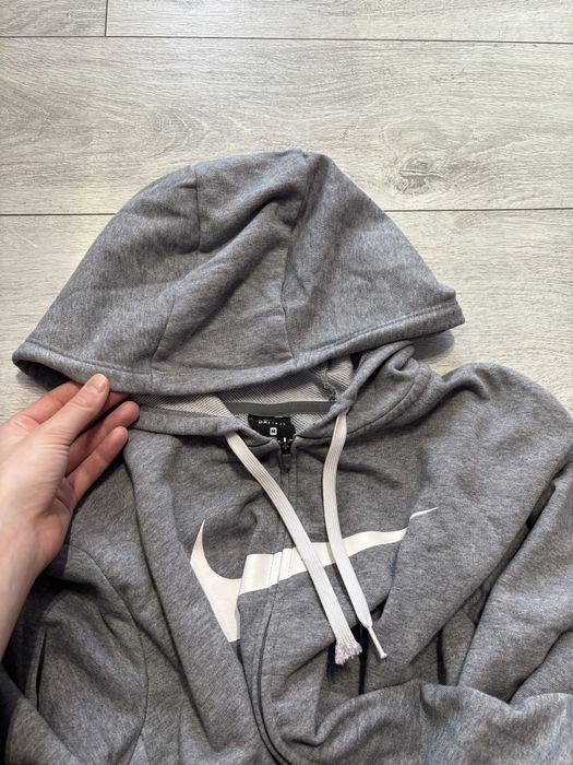 Szara bluza nike m rozpinana damska