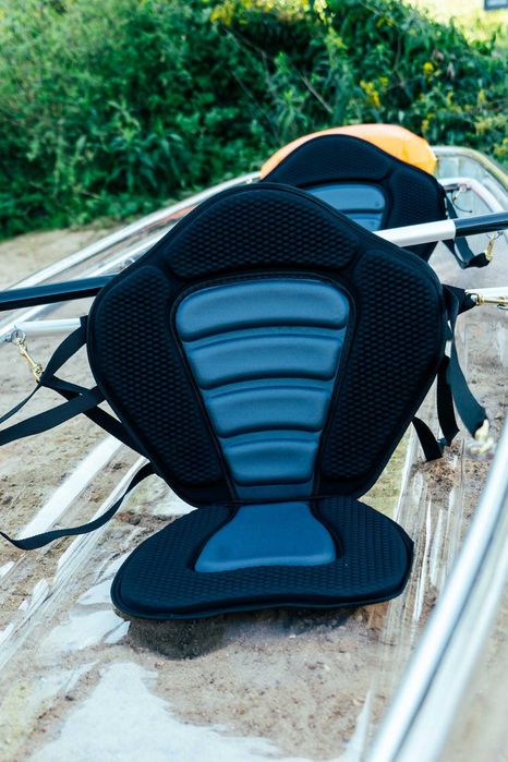 KAJAK KAYAK z przezroczystym dnem łódz wiosła komplet