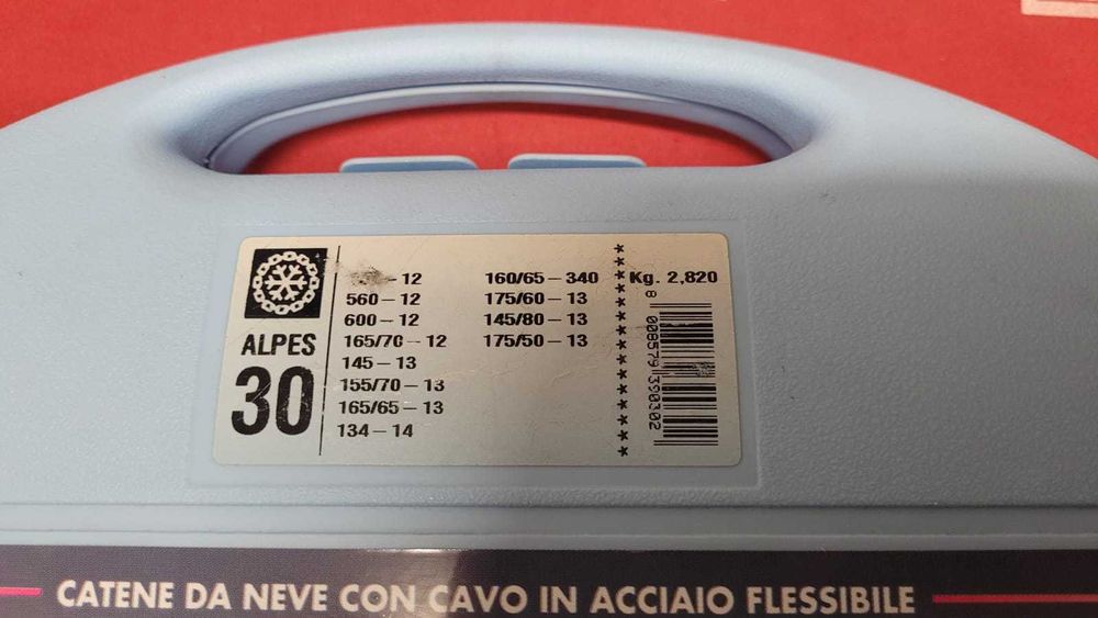 Łańcuchy śniegowe 60 i 30