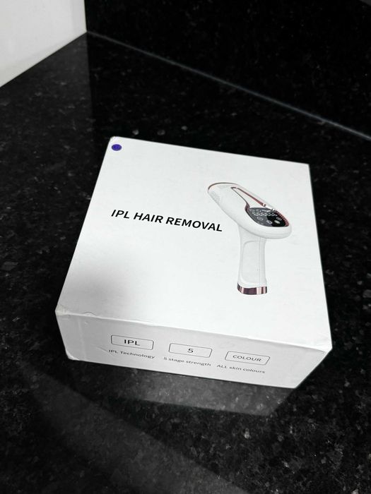Depiladora IPL Hair Removal com caixa e acessórios
