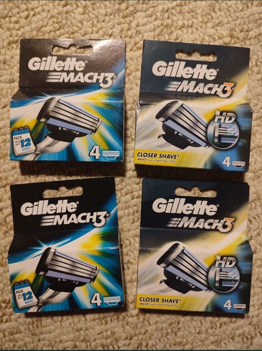 Ostrza gillette 4 sztuki