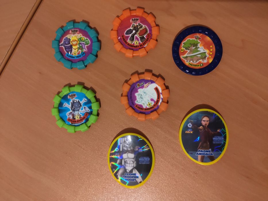 Tazos Pokemon - Yu-Gi-Oh - Star Wars - Minions