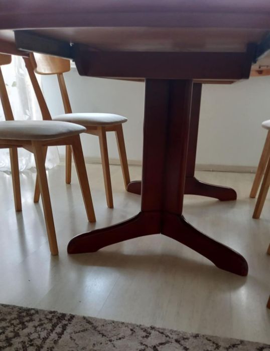 Stół drewniany rozkładany czereśnia
