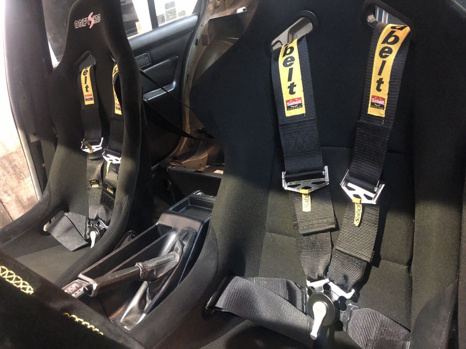 2 Conjuntos Cintos de 4 Pontos Sabelt