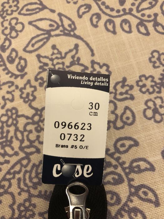 Fechos 30 cm metálicos