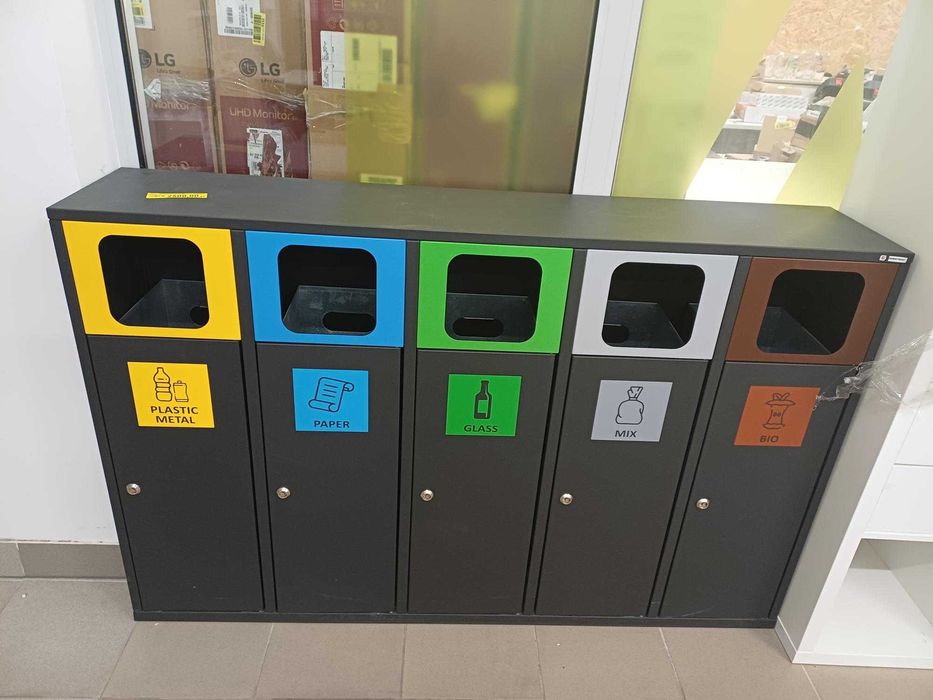 stacja segregacji śmieci