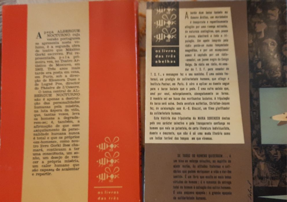 livro Maximo Gorki "Albergue nocturno"europa-america