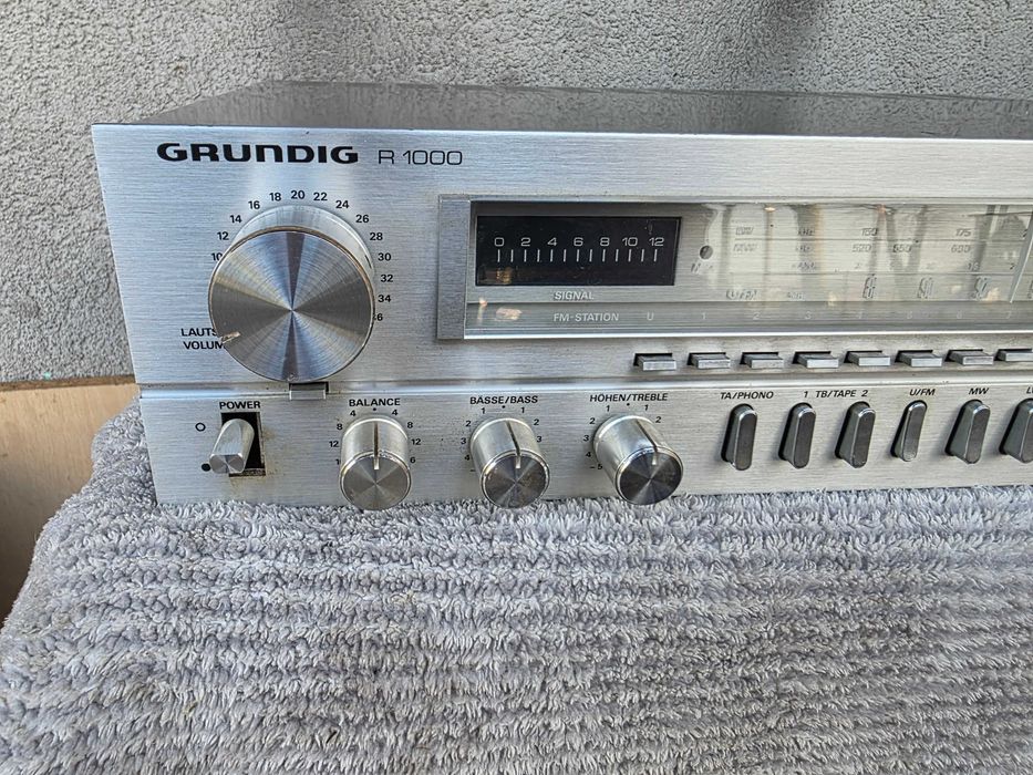 super ampli stereo grundig r1000 mega bas