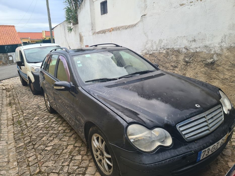 Mercedes c 220 com avaria