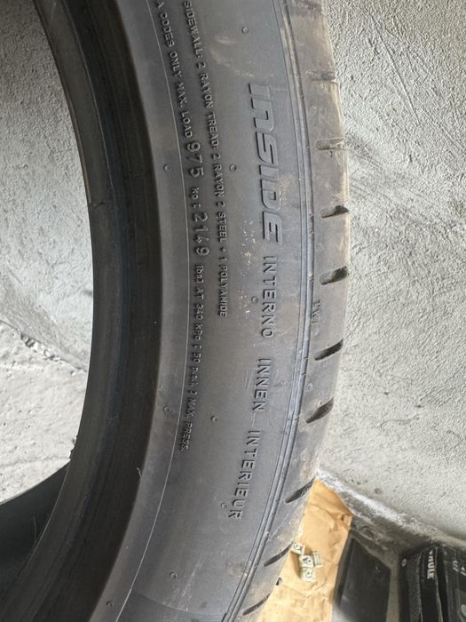 Шини від бмв х.5. Пірельлі 275/40/21 R