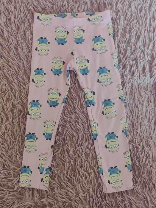 Legginsy w minionki