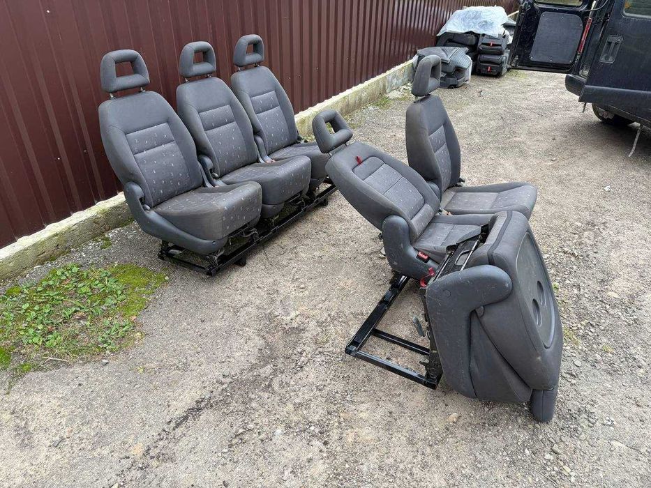 Сиденье Fiat Scudo, Peugeot Expert передние задние сидушка комплект