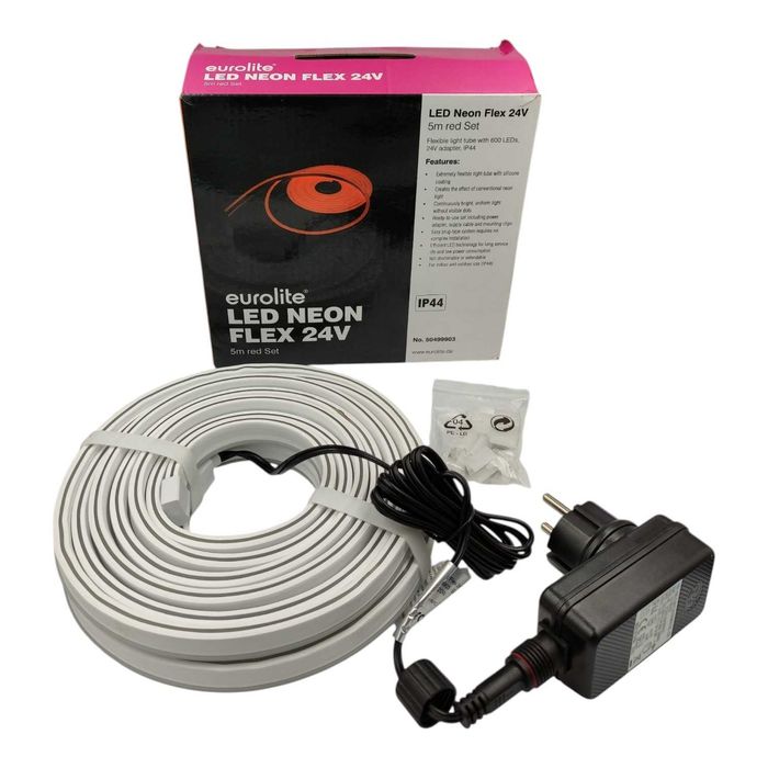Taśma LED Neon Flex 24V 5M czerwona