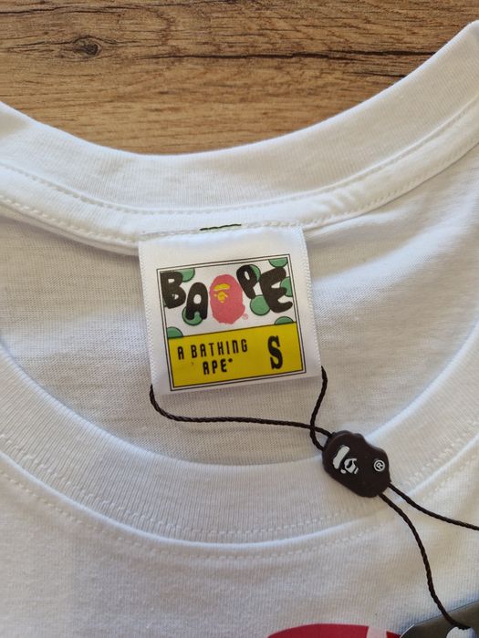 Koszulka Bape By bathing ape różowa