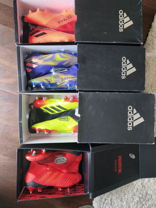 Chuteiras adidas Nemezis e Predator Raras