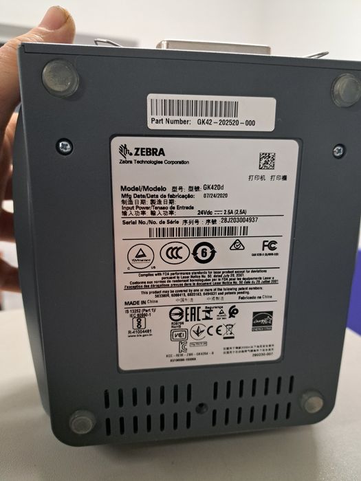 Термопринтер Zebra GK420d