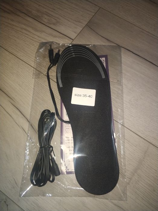 Устілки для взуття з підігрівом
