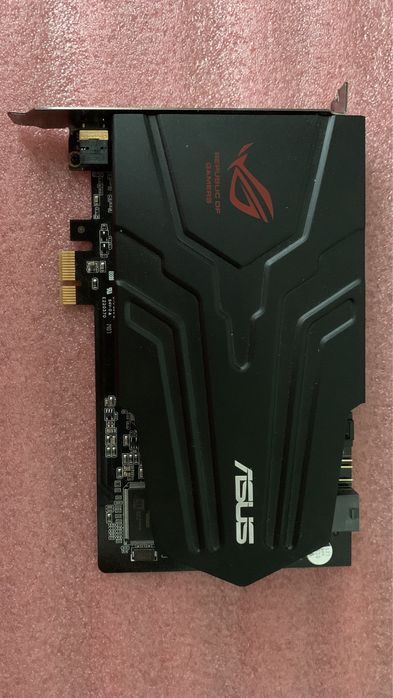 Placa som Asus Xonar Phoebus solo ROG