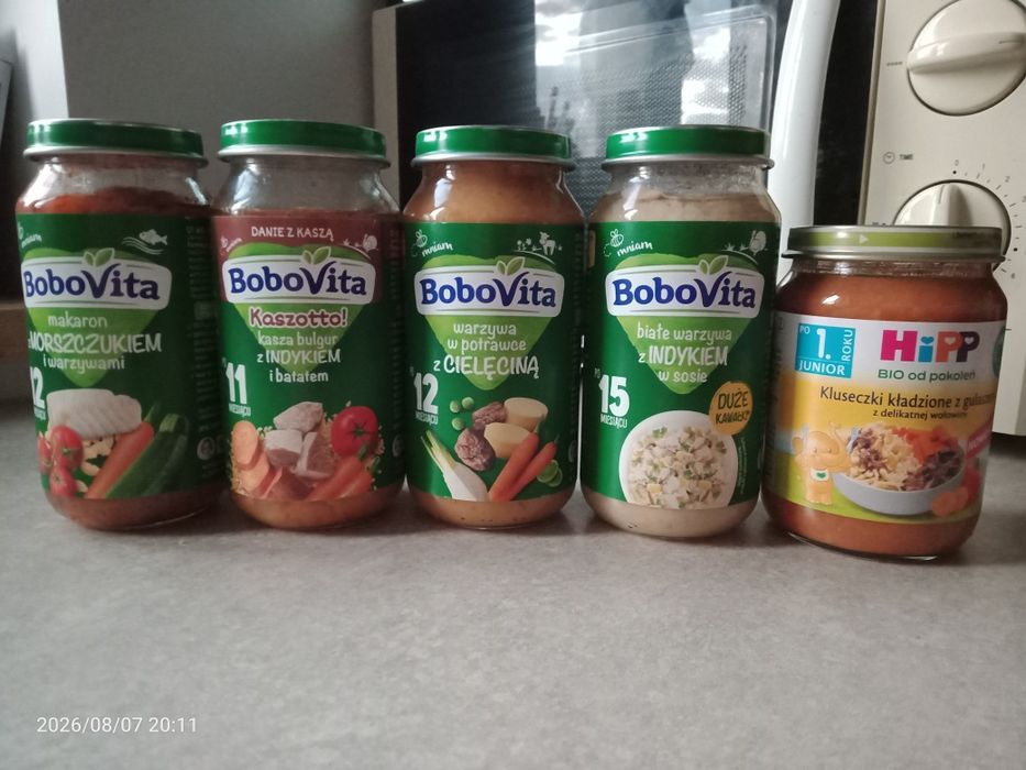 Słoiczki Bobovita hipp