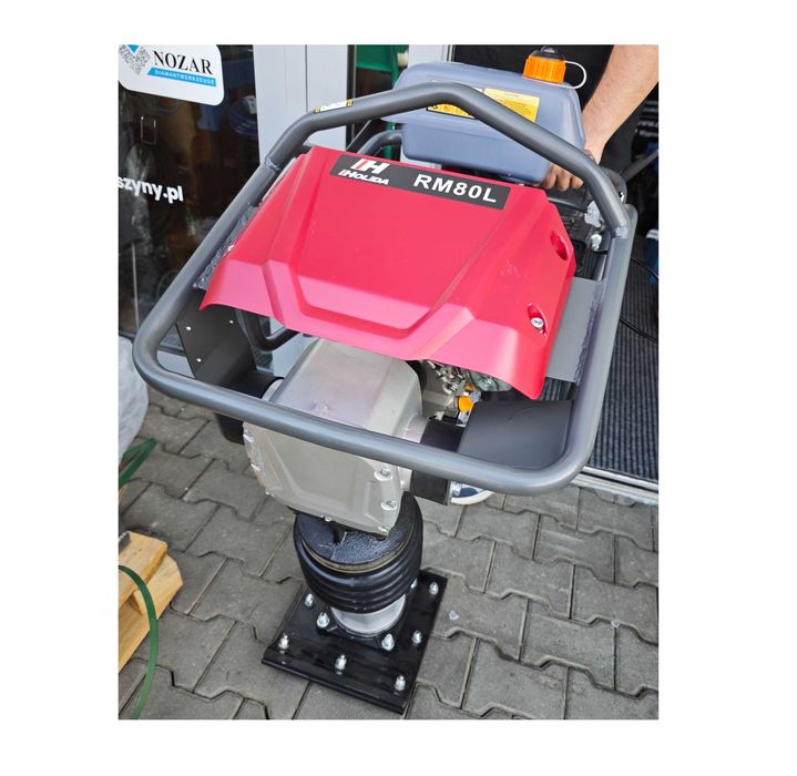 Zagęszczarka płytowa ubijak Holida LD-RM80 skoczek stopowa 4 kW