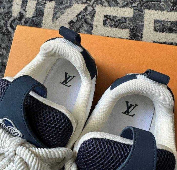 (БЕЗ ПЕРЕДОПЛАТИ)Louis Vuitton Skate луї віттон скейт сині