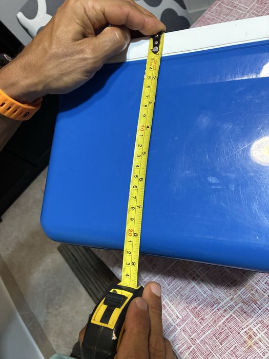 Geleira termica azul