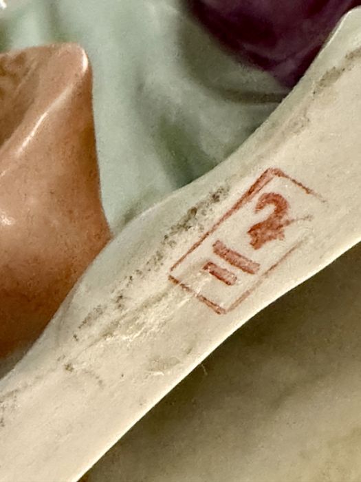 Niesamowita Porcelanowa Jingdezhen Figurka Tancerki Gejszy Unikat Top