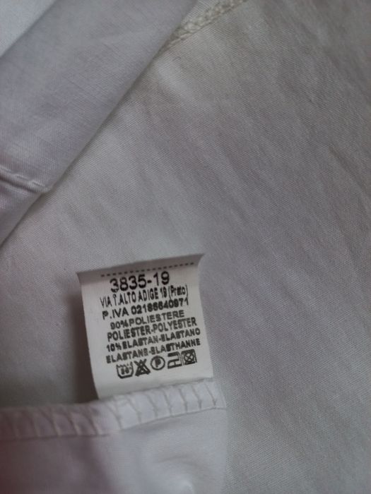 Biala bluzka hiszpanka