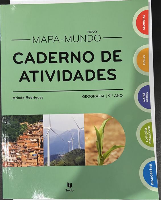 Livros de atividades 8.º e 9.° anos