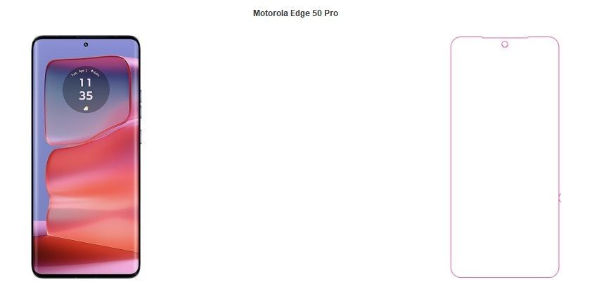 Folia Ochronna ZAGG Ultra Clear+ do Motorola Edge 50 Pro