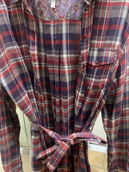 Camisa túnica Throttleman tamanho L bordeaux/vermelho