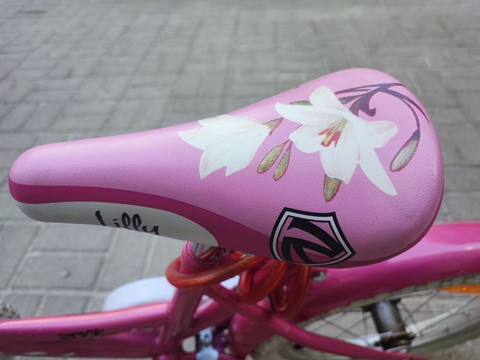 Rower dla dziewczynki LILLY Różowy