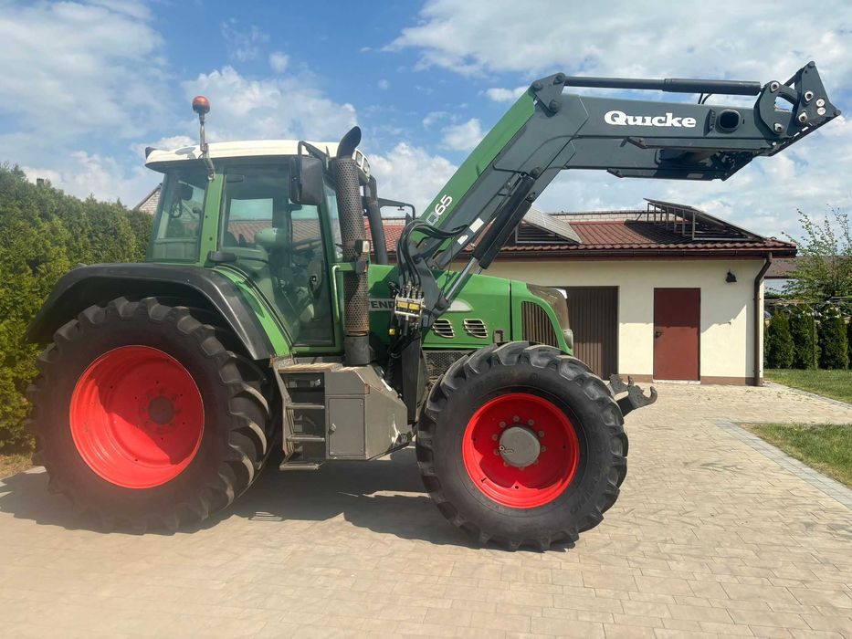 Fendt 714 z ładowaczem 2009 rok