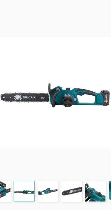 Piła łańcuchowa akumulatorowa  48v  2x aku 6ah Największą 3800w