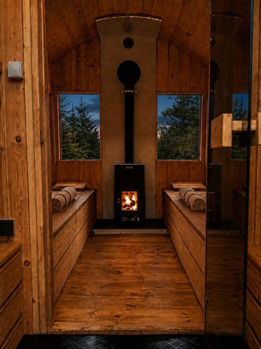 Domki Bieszczady 4-6 osobowe, jacuzzi, sauna i sauną  Czarna Górna