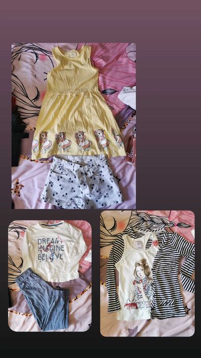 Lote roupa de menina dos 7 aos 9 anos