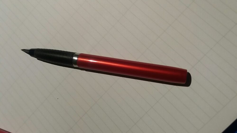 Caneta Parker reflex vermelha