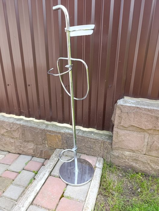 Підставка у ванну кімнату на мило, рушник, туалетний папір металева