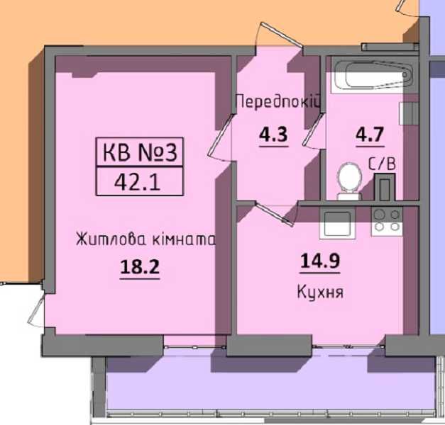 Комерційна нерухомість за адресою вул. Танкістів (площа 42,1 м²) - Atlanta.ua - фото 9