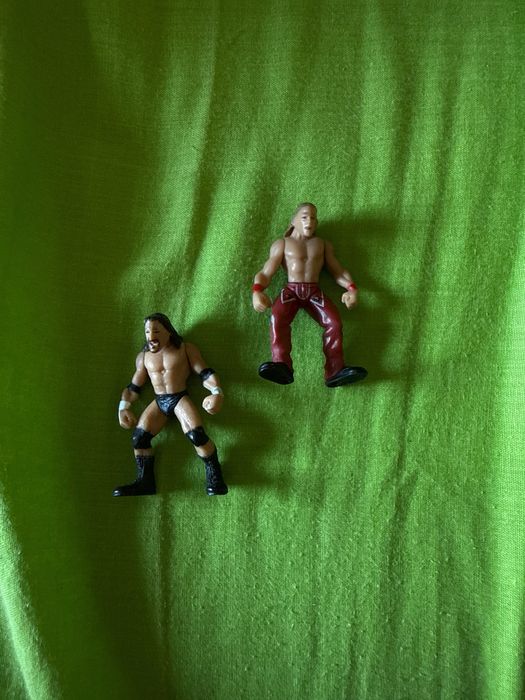 Mini Figuras WWE: Triple H e Shawn Michaels (D-Generation X)
