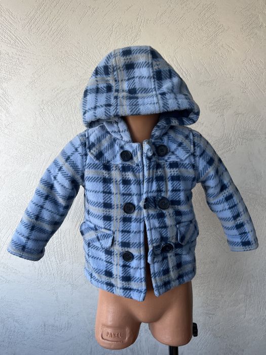 Тепле пальто куртка на хлопчика на 9-12 місяців