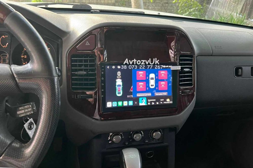 Магнітола PAJERO Mitsubishi Vagon PININ Паджеро GPS CarPlay Андроїд 16