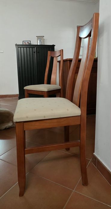 Cadeiras madeira maciça