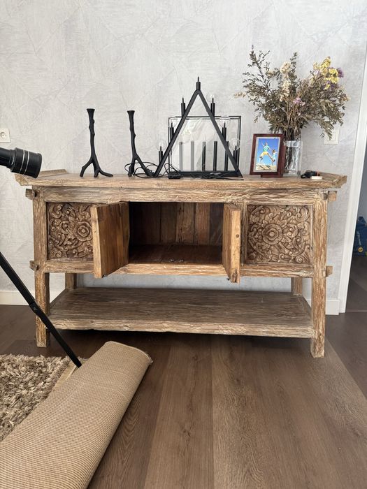 Móvel trabalhado estilo boho