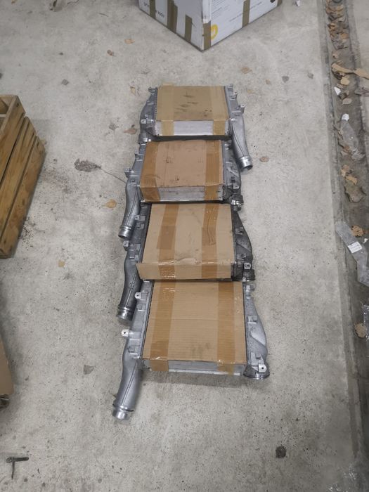 cayenne 958 радиатор интеркулер 7p5145803b,7p5145804b, а 3.6,4.2,4.8